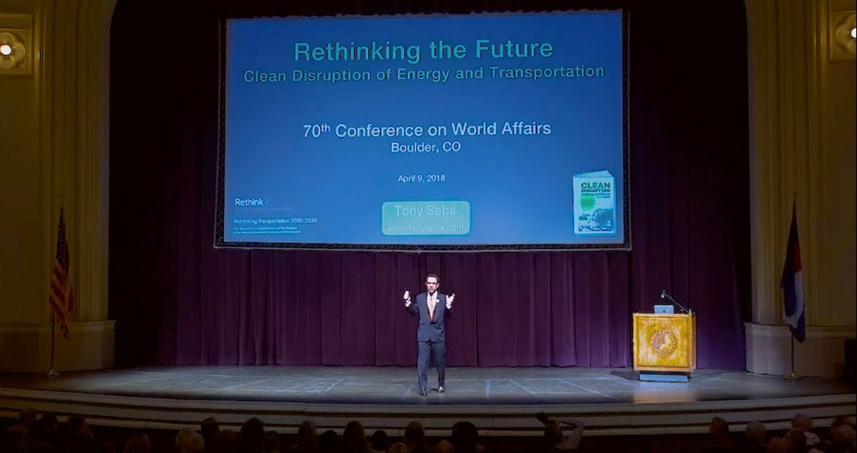 Clean Disruption of Energy and Transportation - CWA - Boulder, April 9, 2018
