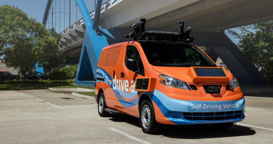 Driverless car startup Drive.ai is launching a ride-hailing service in Texas